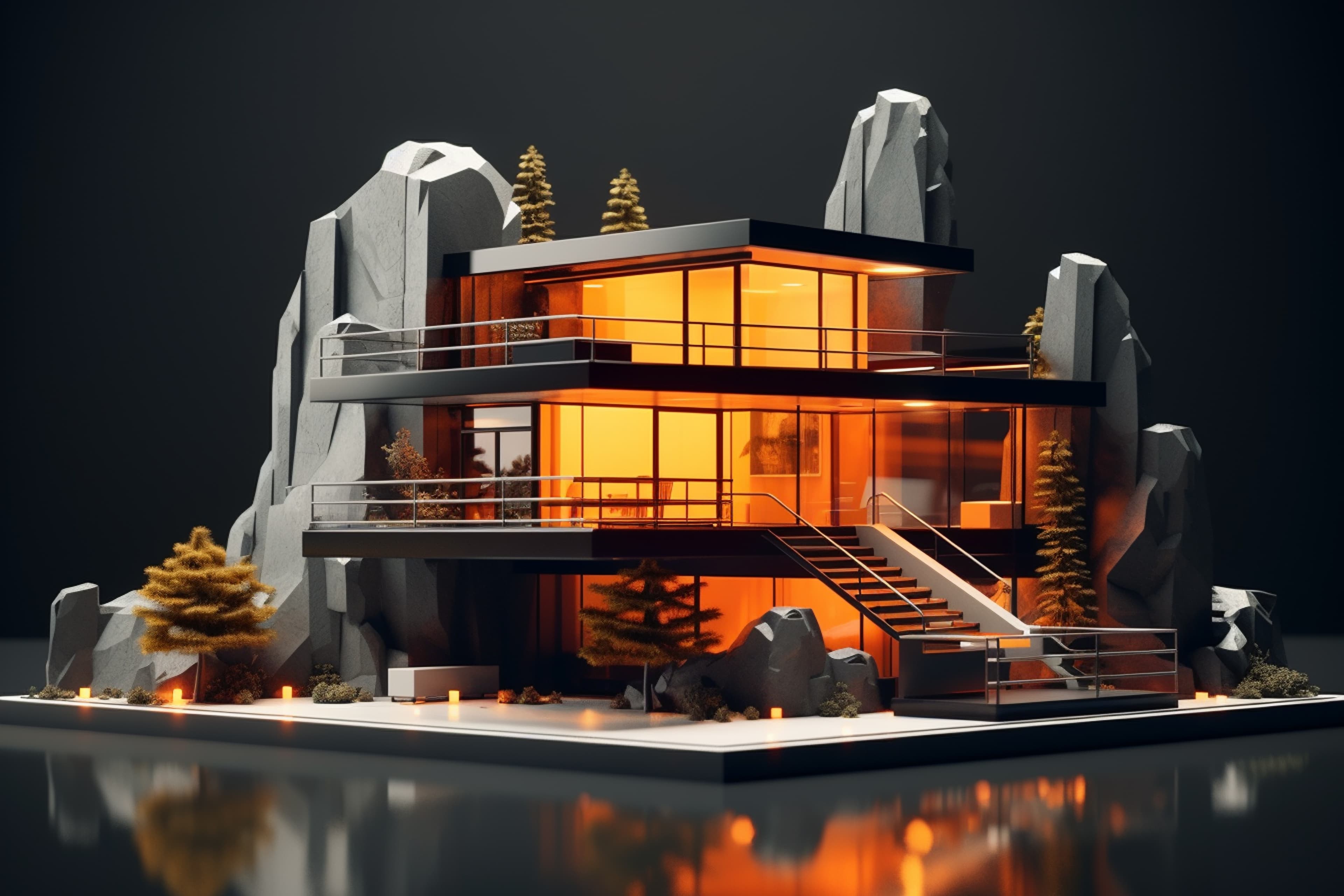 Luxury architectural residence